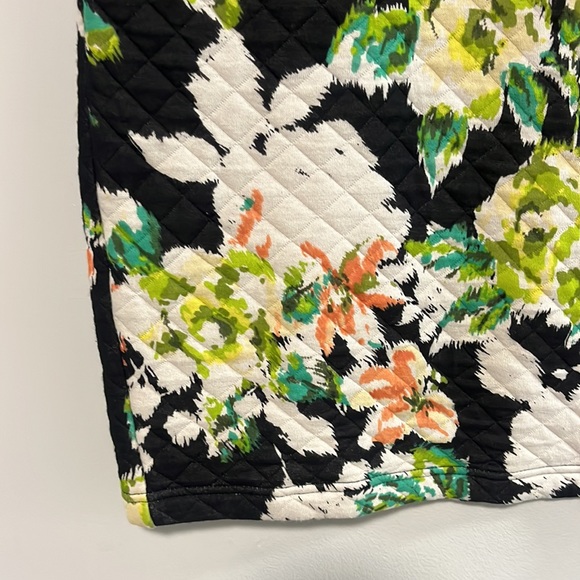 Anthropologie Lilka quilted floral skirt size Large - Picture 3 of 5